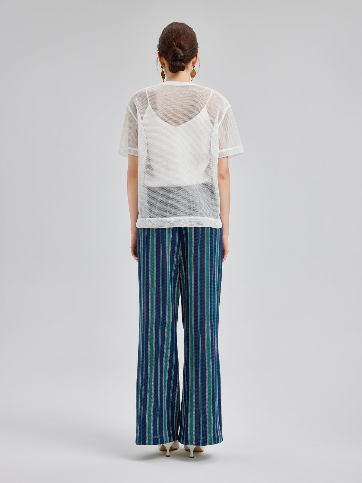 3D Floral Embroidered T-Shirt